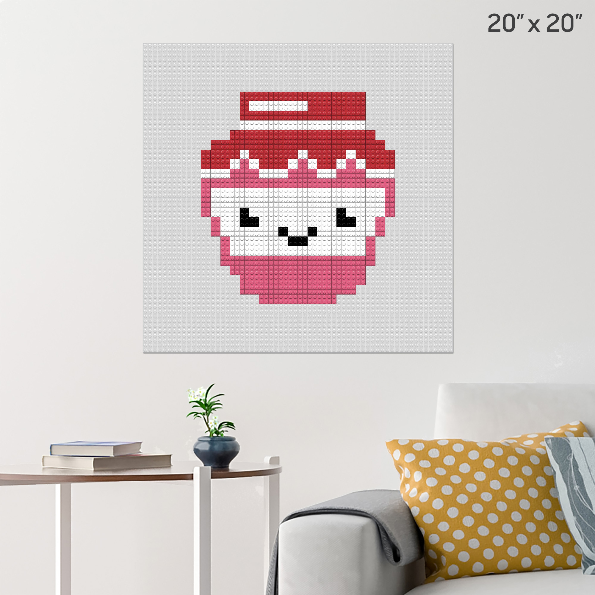 Strawberry Jam Pixel Art – BRIK