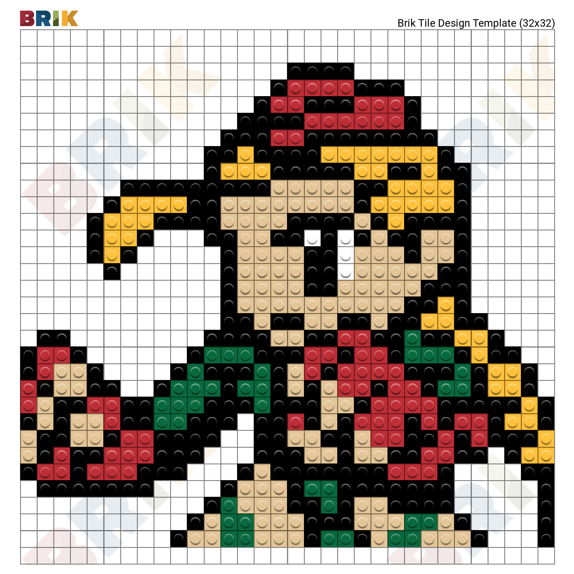 Street Fighter Cammy Pixel Art Brik