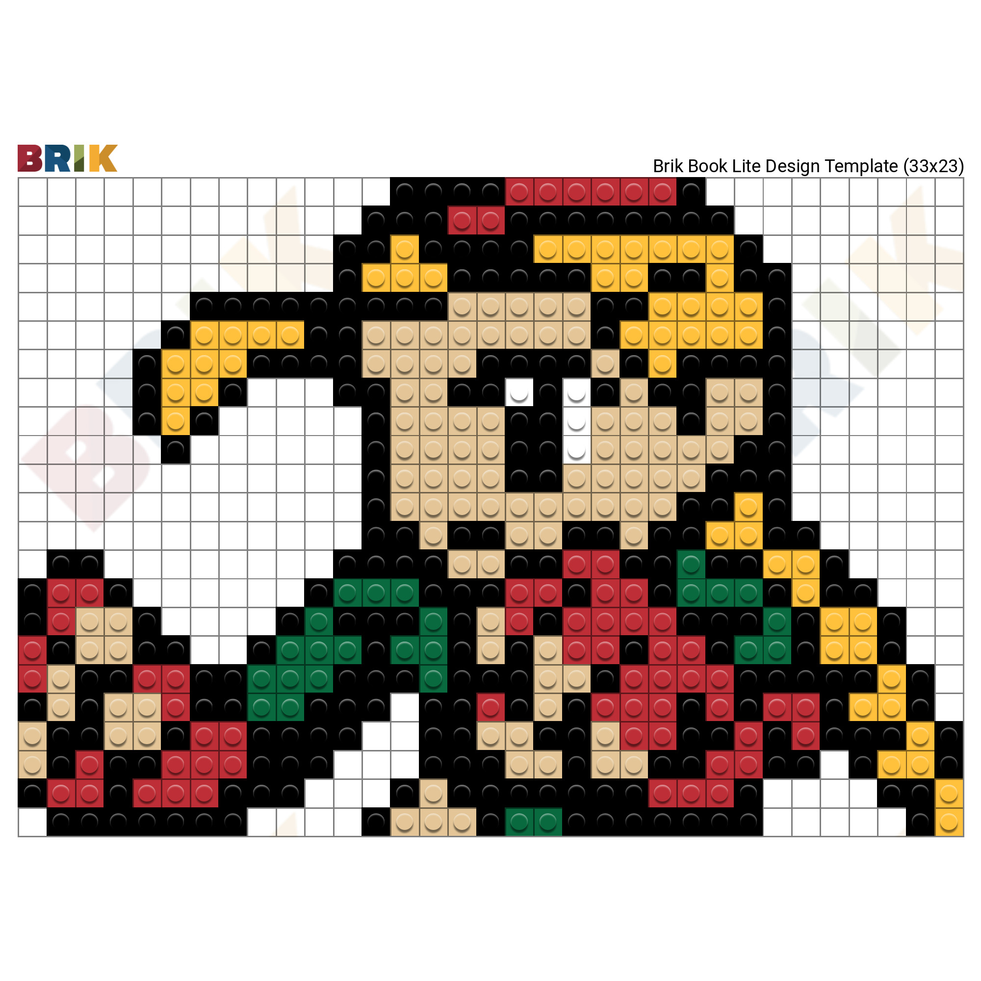 Street Fighter Cammy Pixel Art Brik