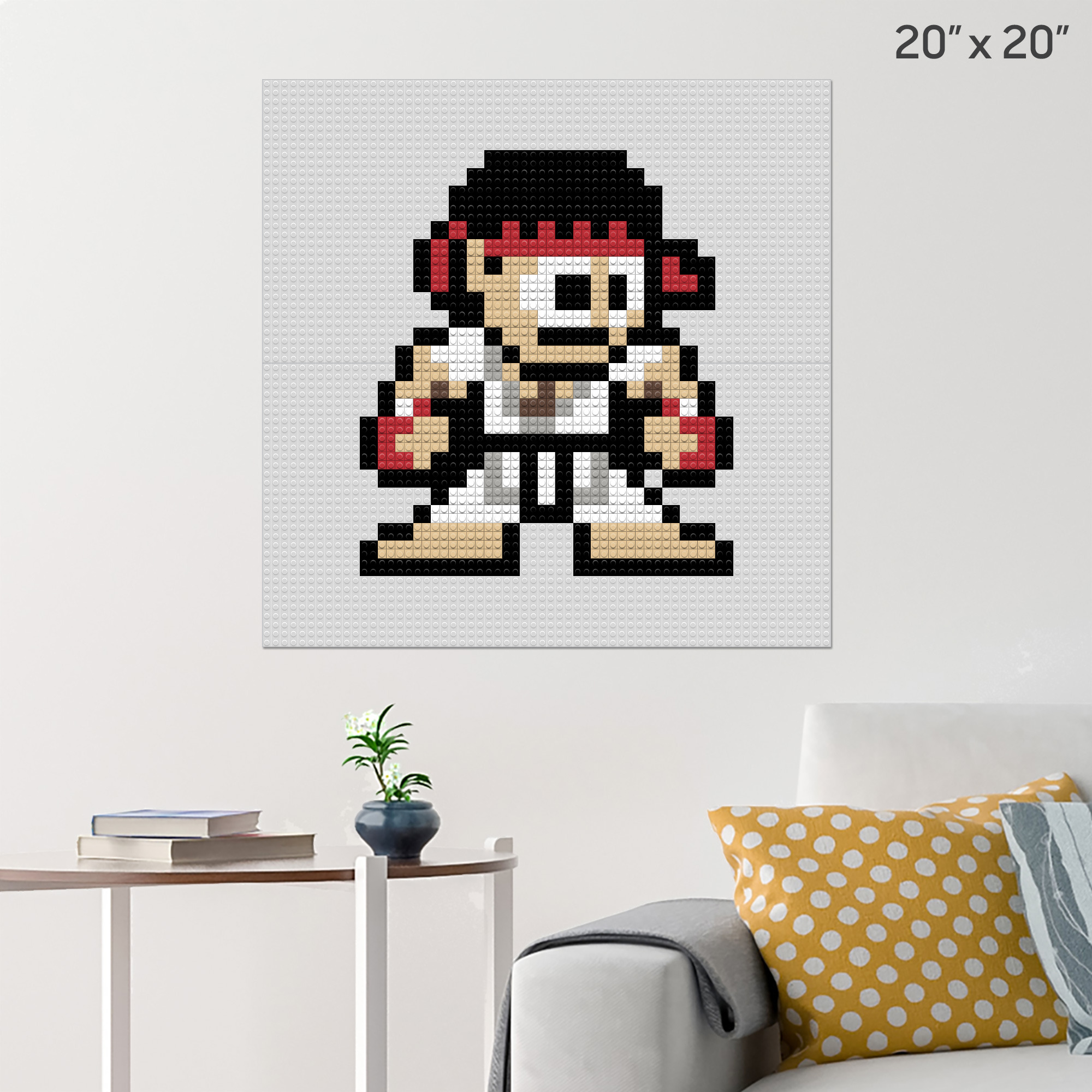 Street Fighter Ryu Pixel Art Brik