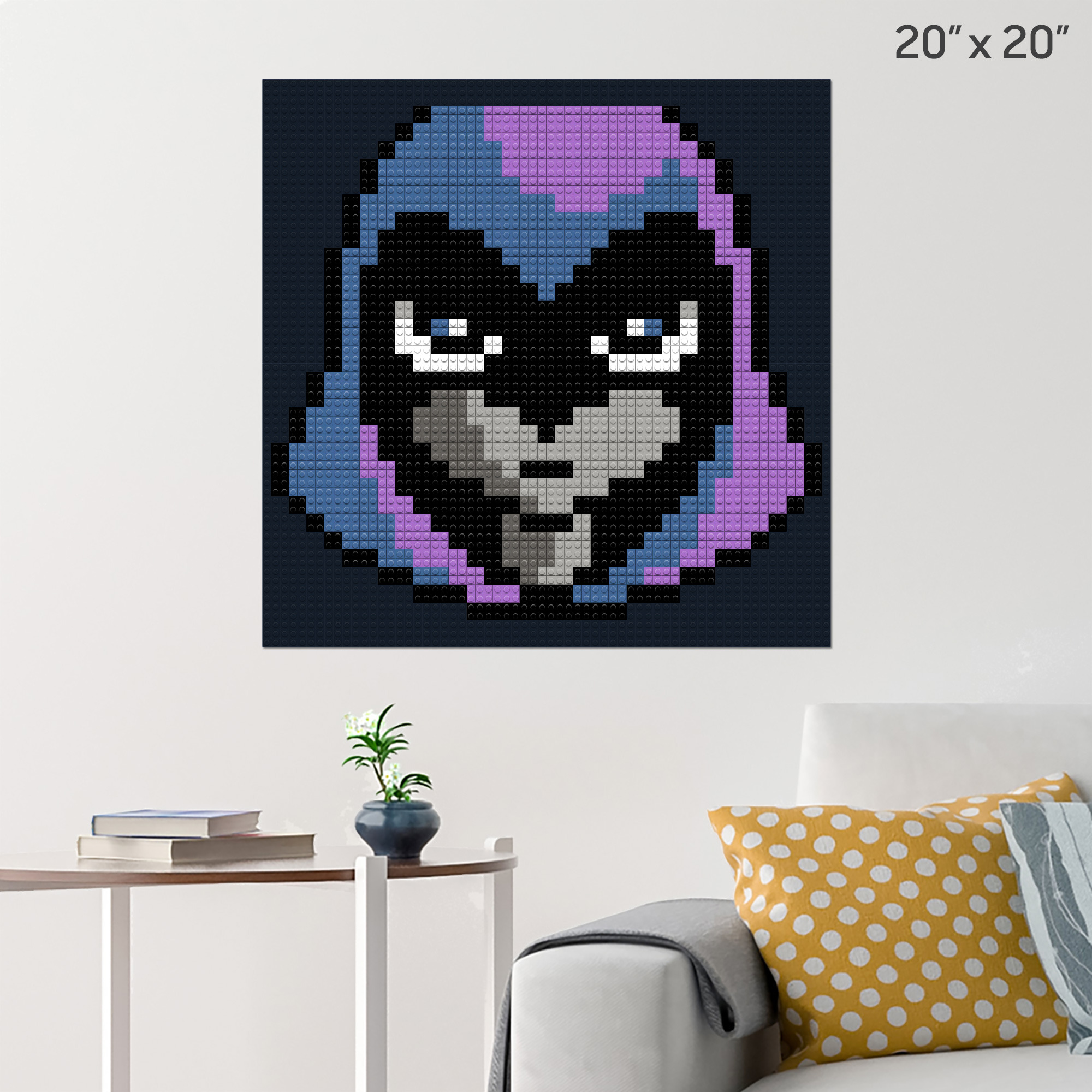 Teen Titans Raven Pixel Art – BRIK