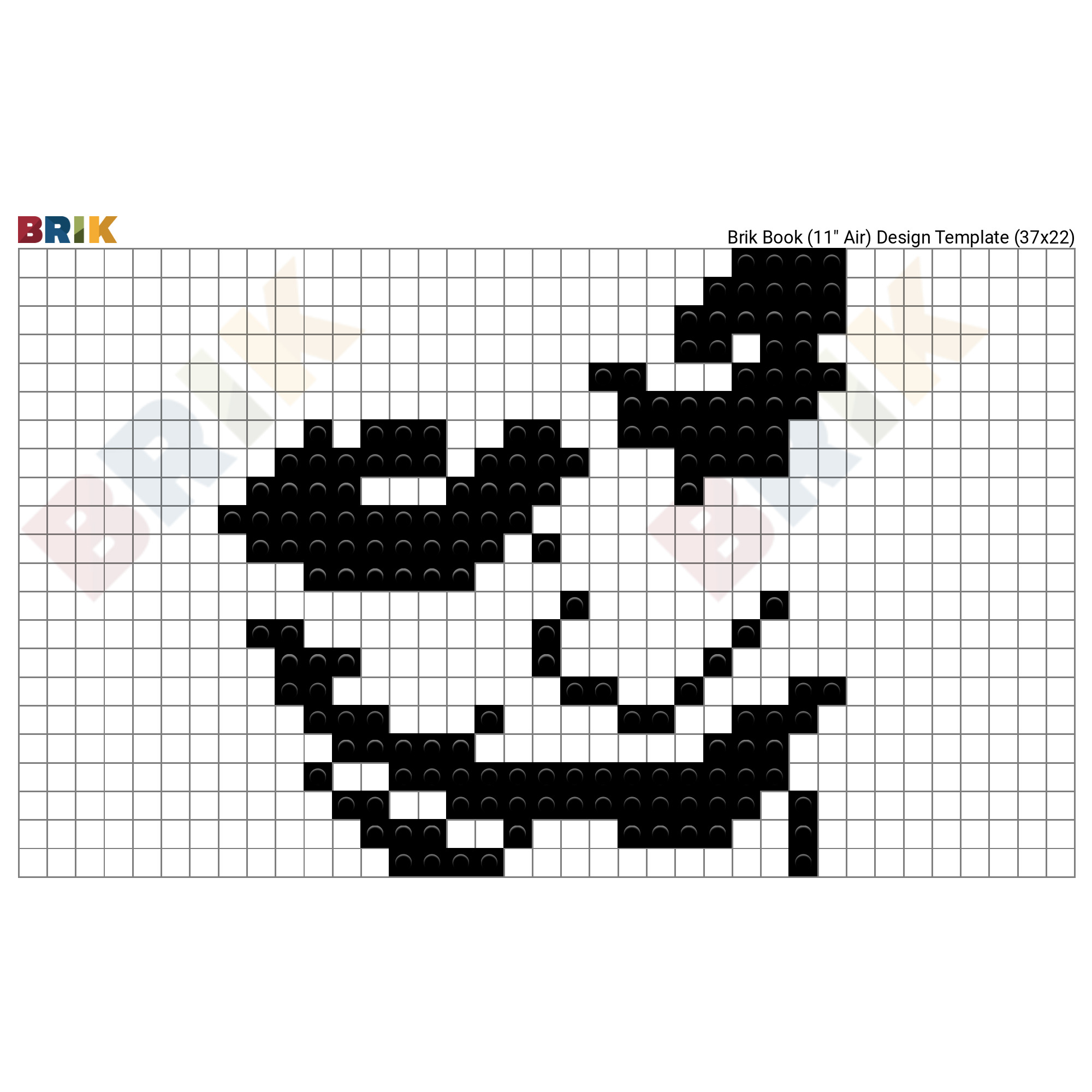 Ghostface Pixel Art – BRIK