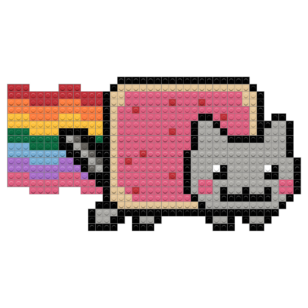 Лего Nyan Cat
