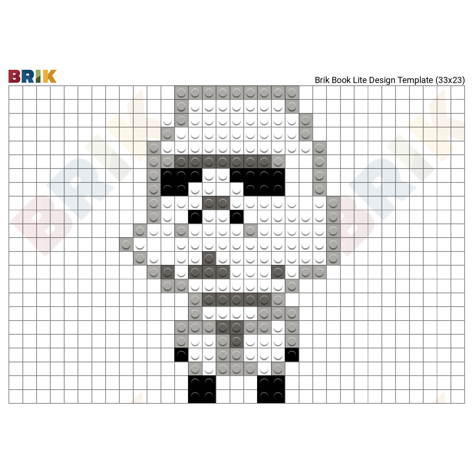 Pixel Tiny Death Star Storm Trooper Brik