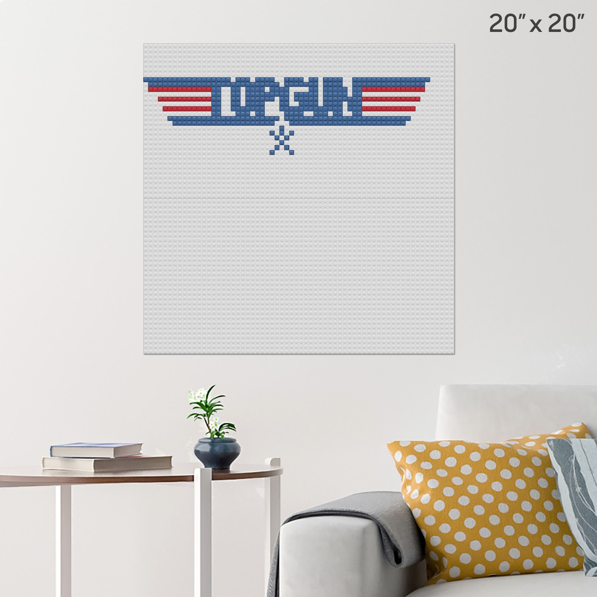 Top Gun Wall Poster Build Your Own with Bricks! BRIK