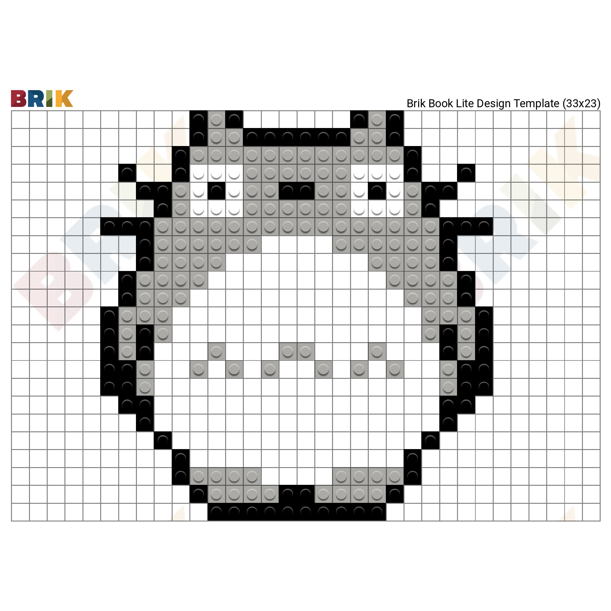 pixel totoro brik pixel totoro brik