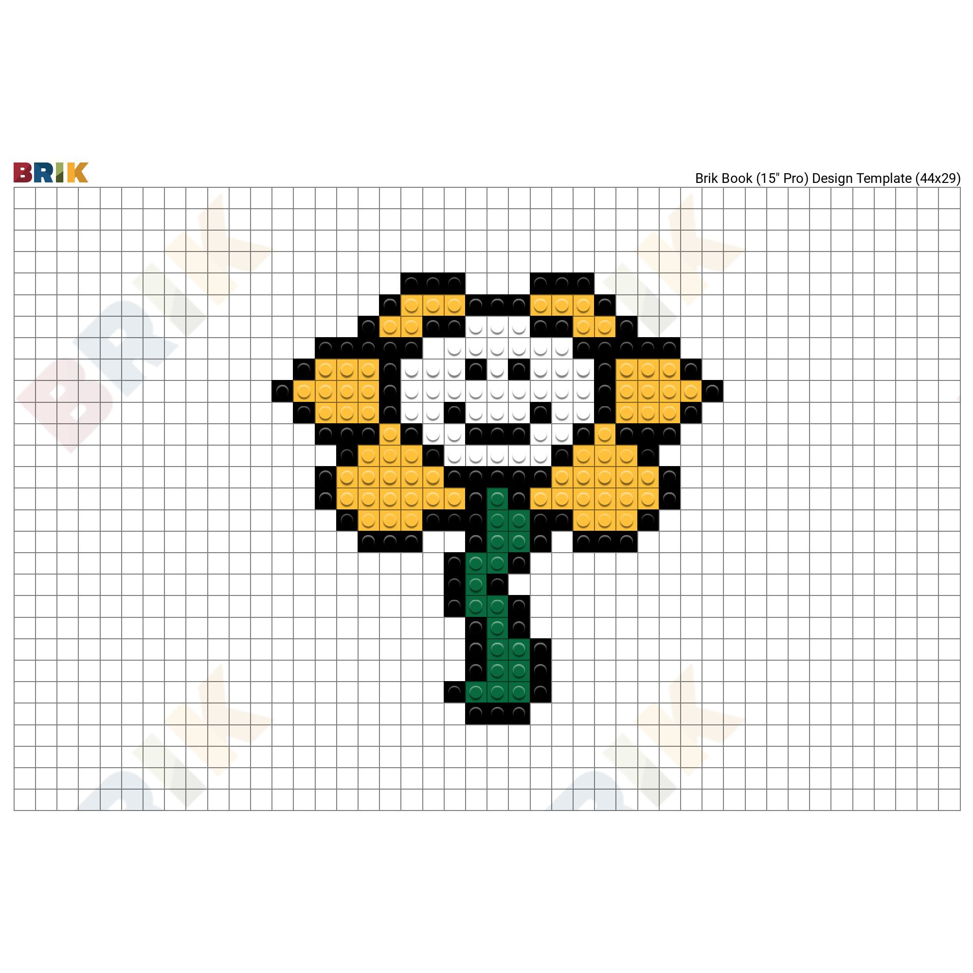 Flowey pixel art