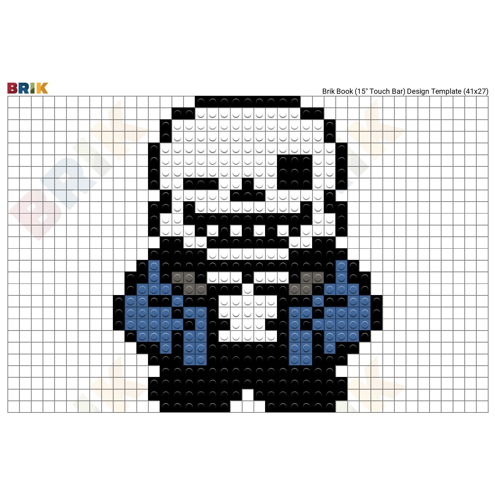 Undertale Sans Pixel Art Brik