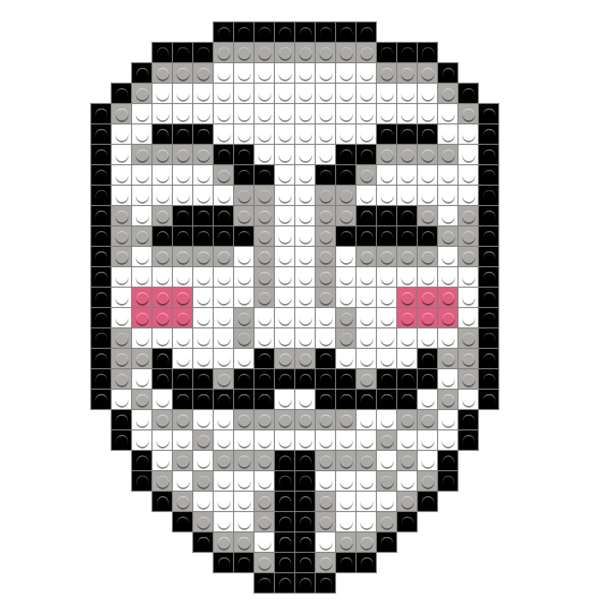 Пиксельная маска Анонимуса