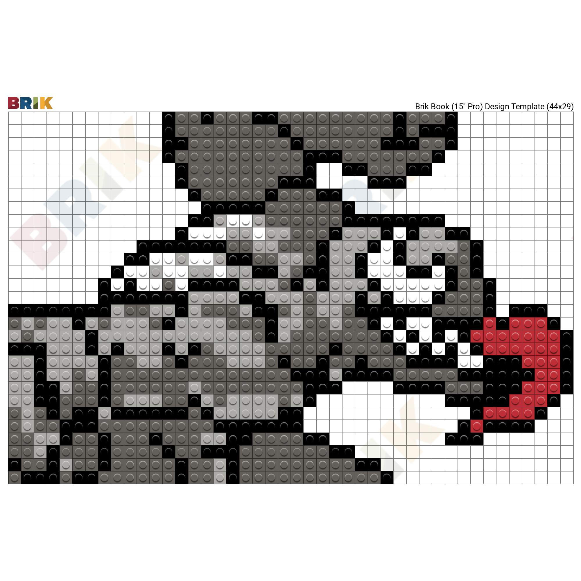 Venom Pixel Art Brik