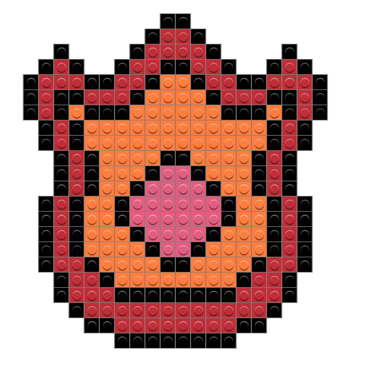 Volcano Pixel Art – BRIK