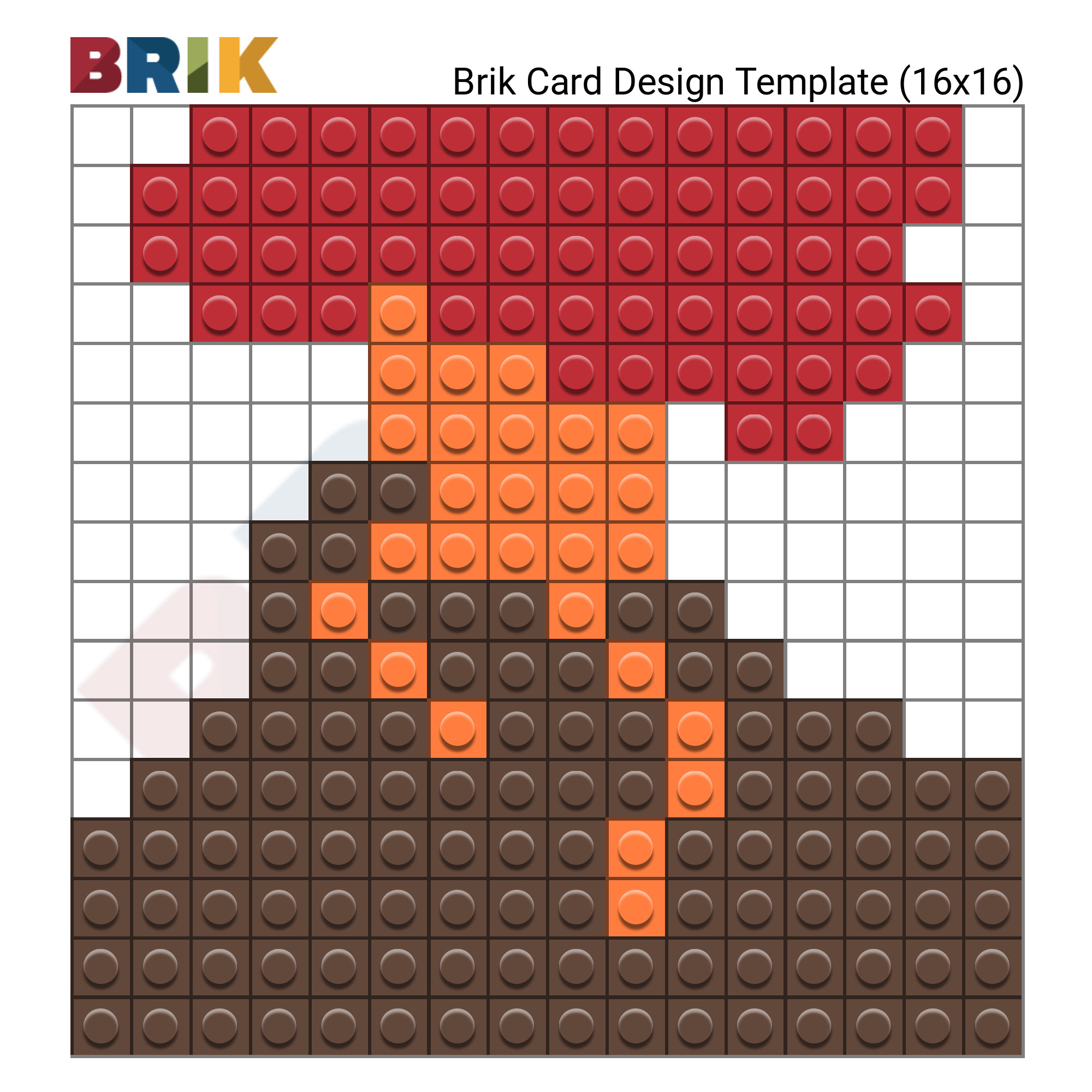 Volcano Pixel Art – BRIK