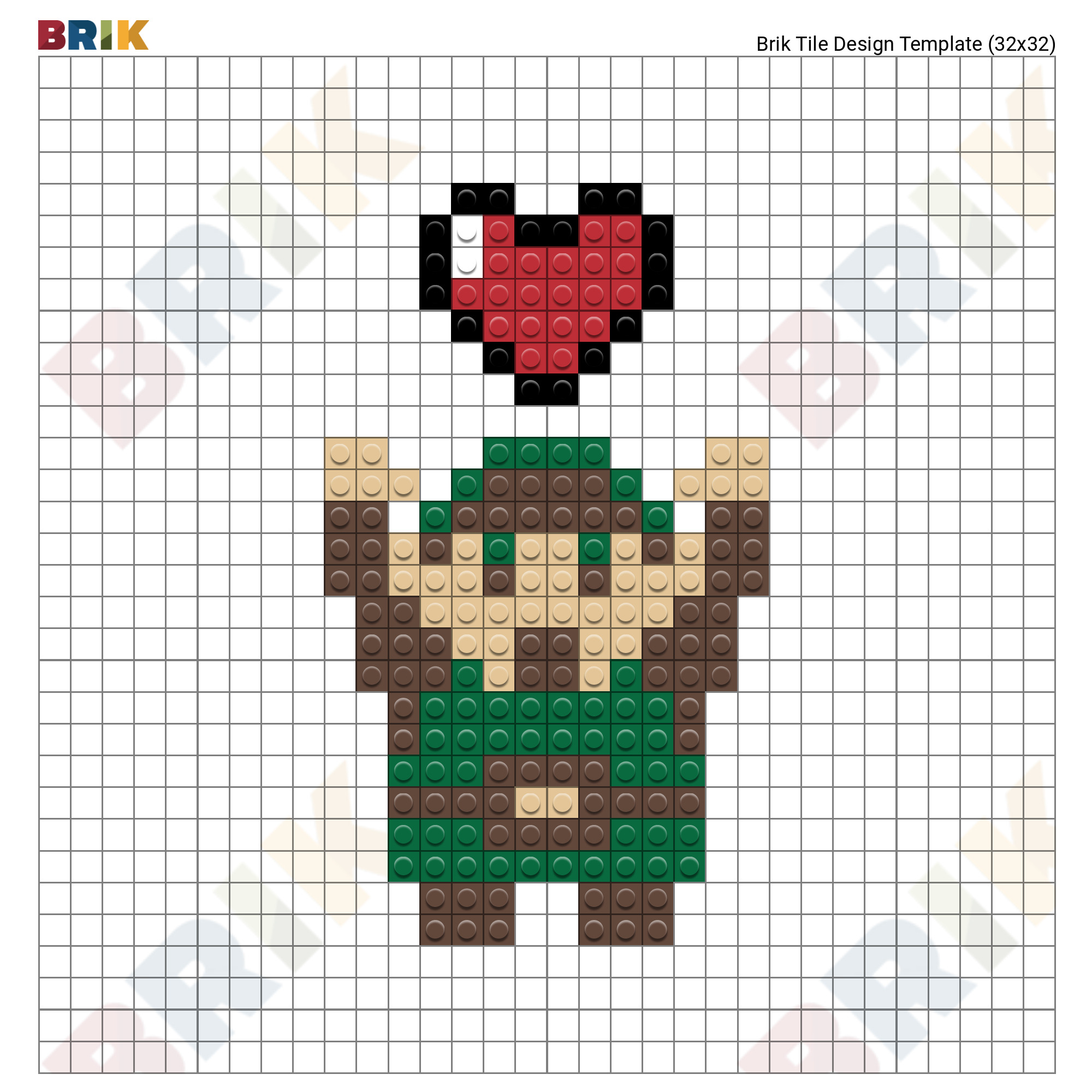 8-bit pixel art of link from zelda